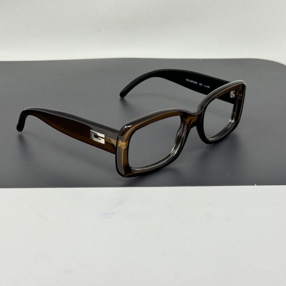 Gucci Sunglasses Frame Only GG 2407/N/S 3NR Gold Brown Olive Italy 51mm - Picture 1 of 14